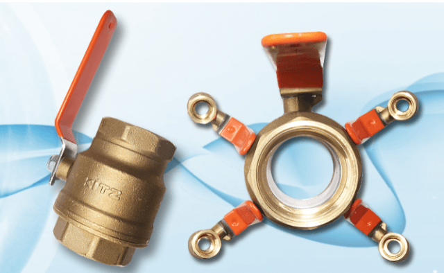 KITZ brass ball valves in India